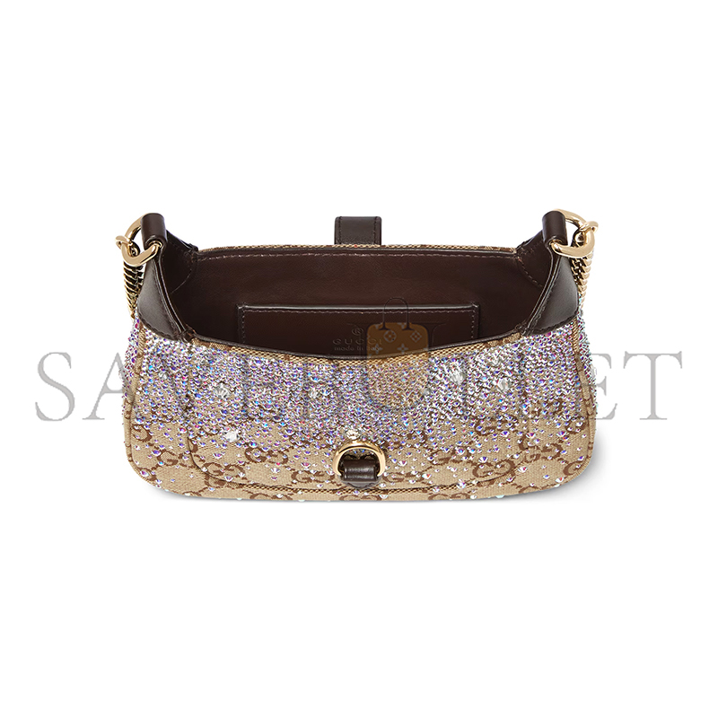 GUCCI JACKIE NOTTE MINI BAG 782889 (19.5*18*3.5cm) GUCCI JACKIE NOTTE MINI BAG 782889 (19.5*18*3.5cm)